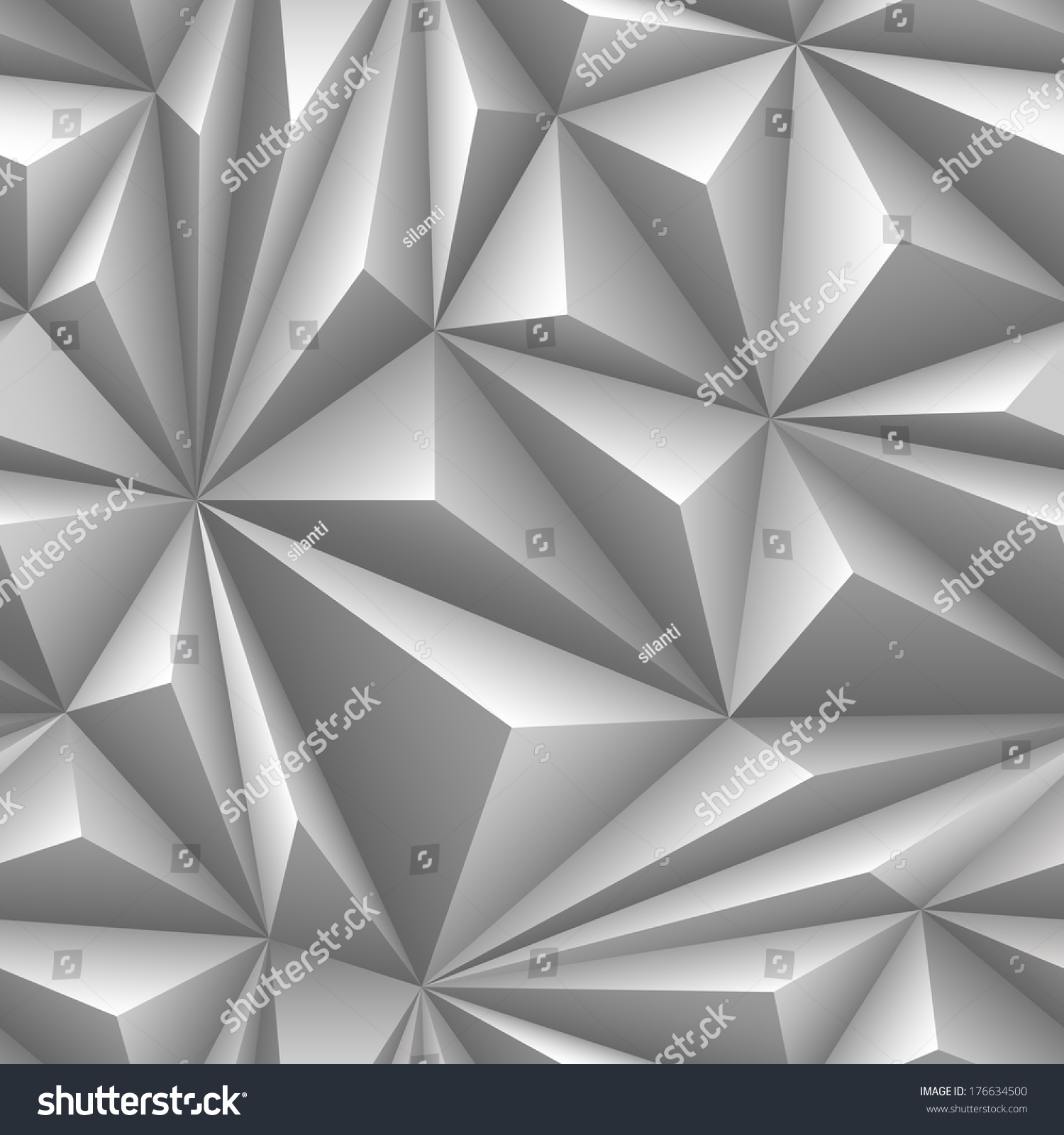 Seamless Embossed Background Of Gray Color. Stock Photo 176634500 ...