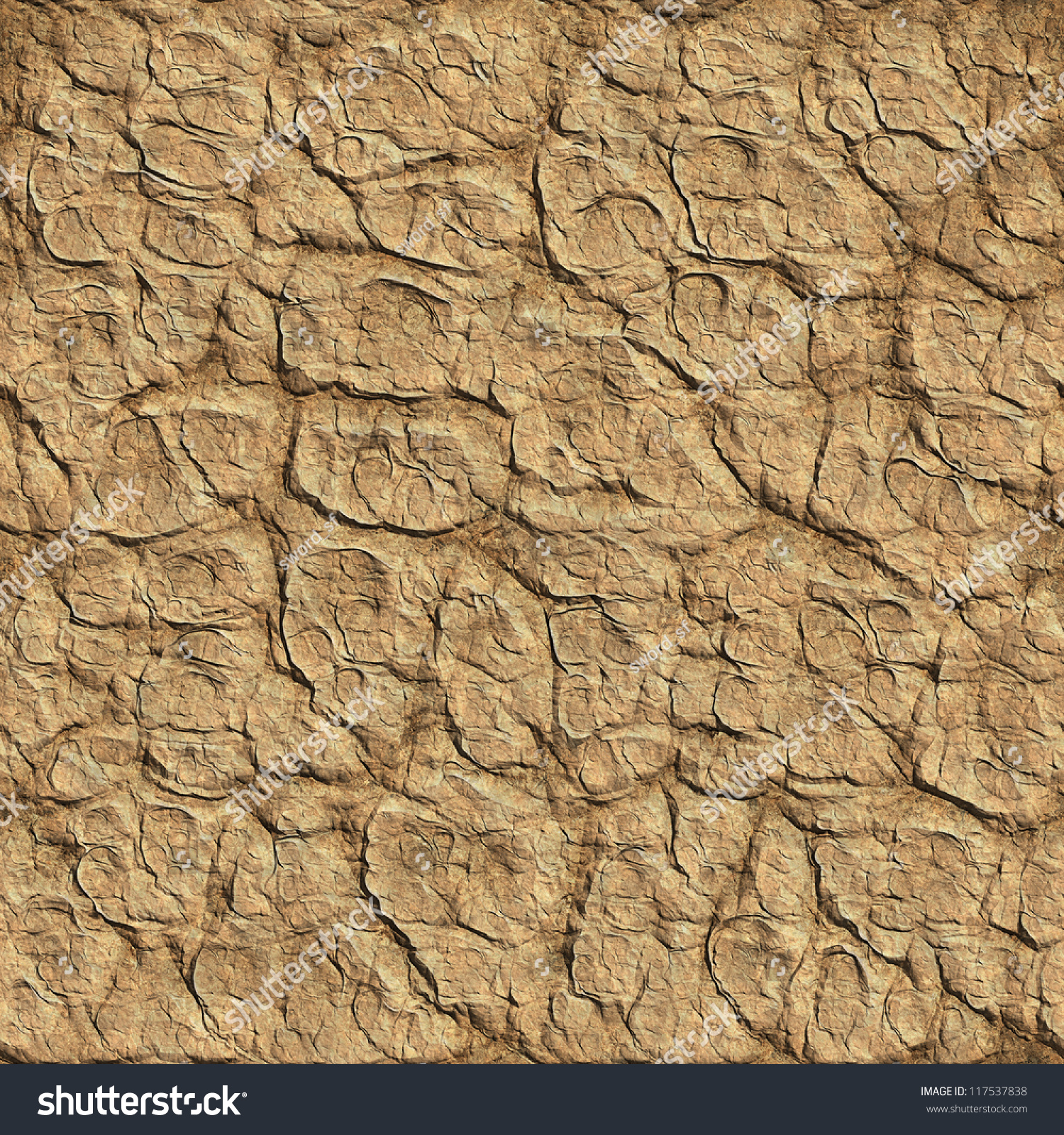 Seamless Grungy Desert Texture Stock Photo 117537838 : Shutterstock