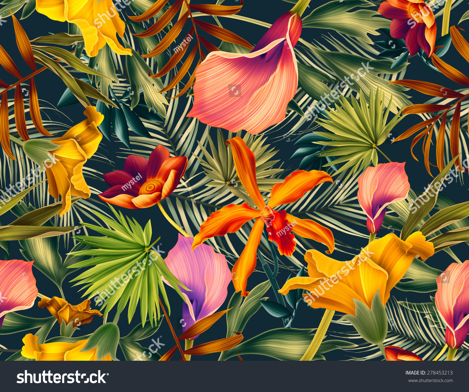 Exotic Leaves Hawaiian Style Caribbean Plants Botanical Eco Pattern,60CM Over Knee High Socks Exotic Leaves Hawaiian Style Caribbean Plants Botanical Eco Pattern,60CM Over Knee High Socks