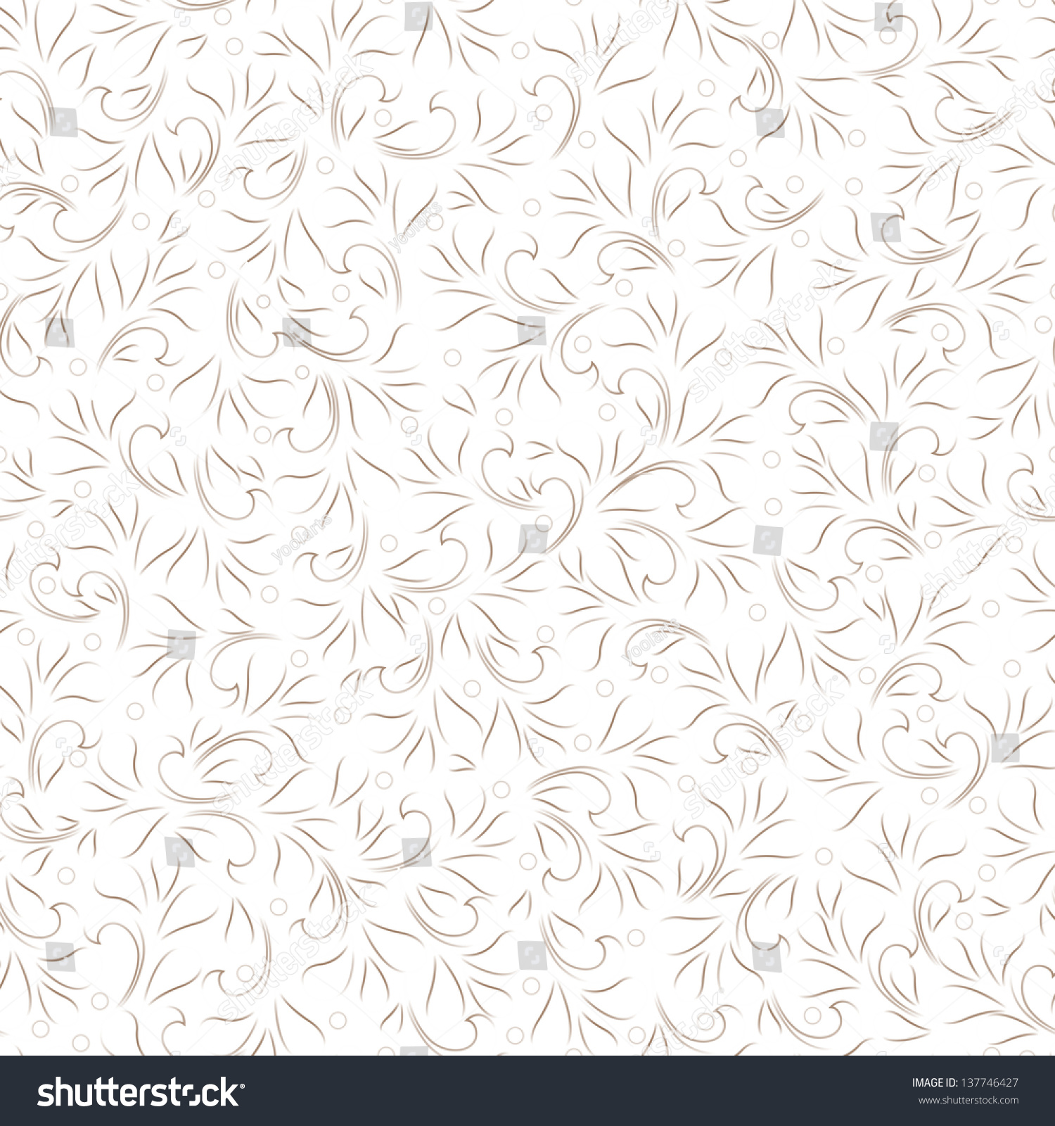 Seamless Wallpaper Pattern. For Vector Version, See My Portfolio ...