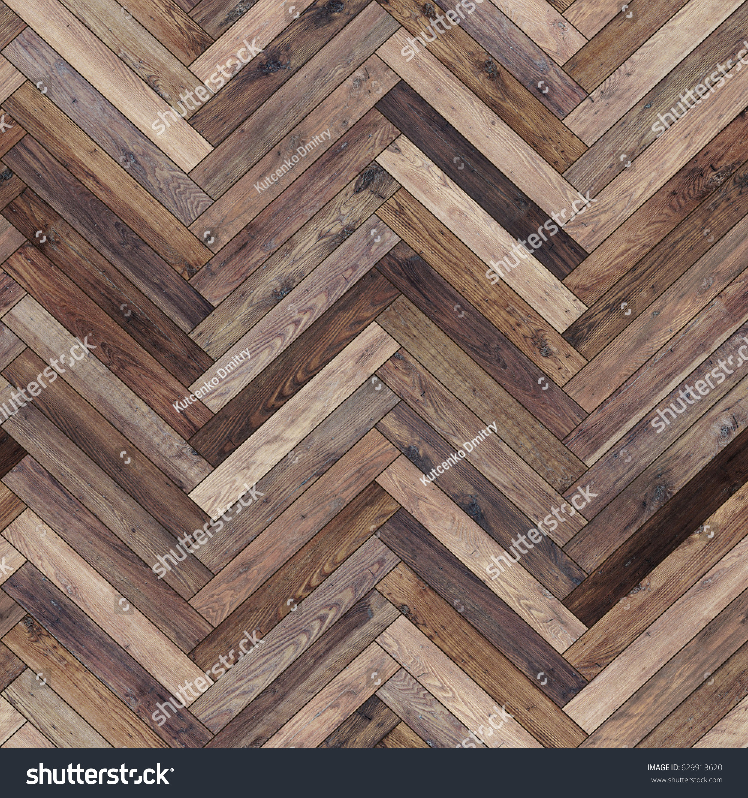 Seamless Wood Parquet Texture Herringbone Various