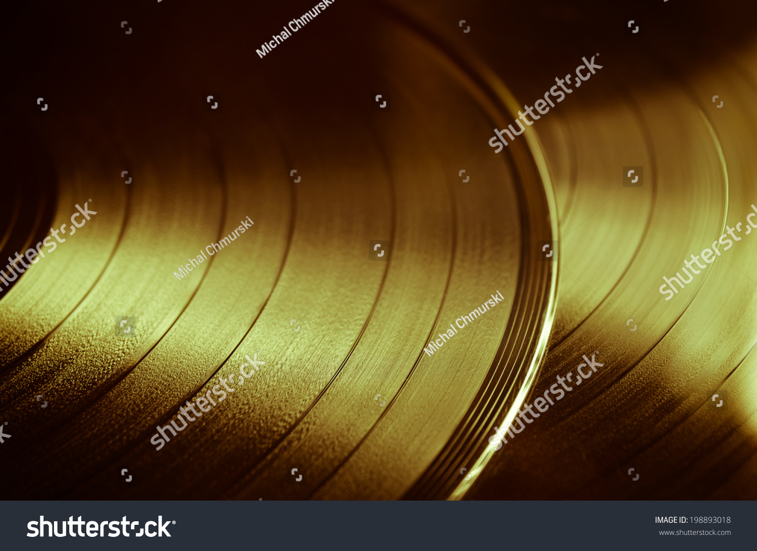 Segment Vinyl Record Label Showing Texture Stock Photo 198893018 ...