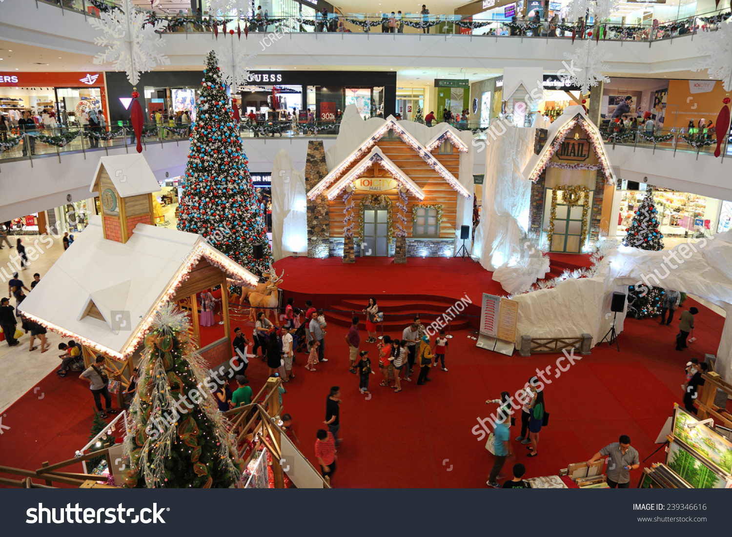 Selangor Malaysia  December 20 Beautiful Christmas  Stock 