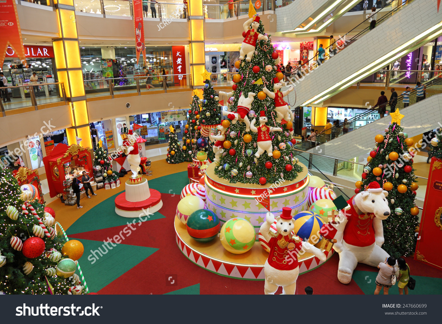 Selangor Malaysia December 17 Beautiful Christmas Stock Photo
