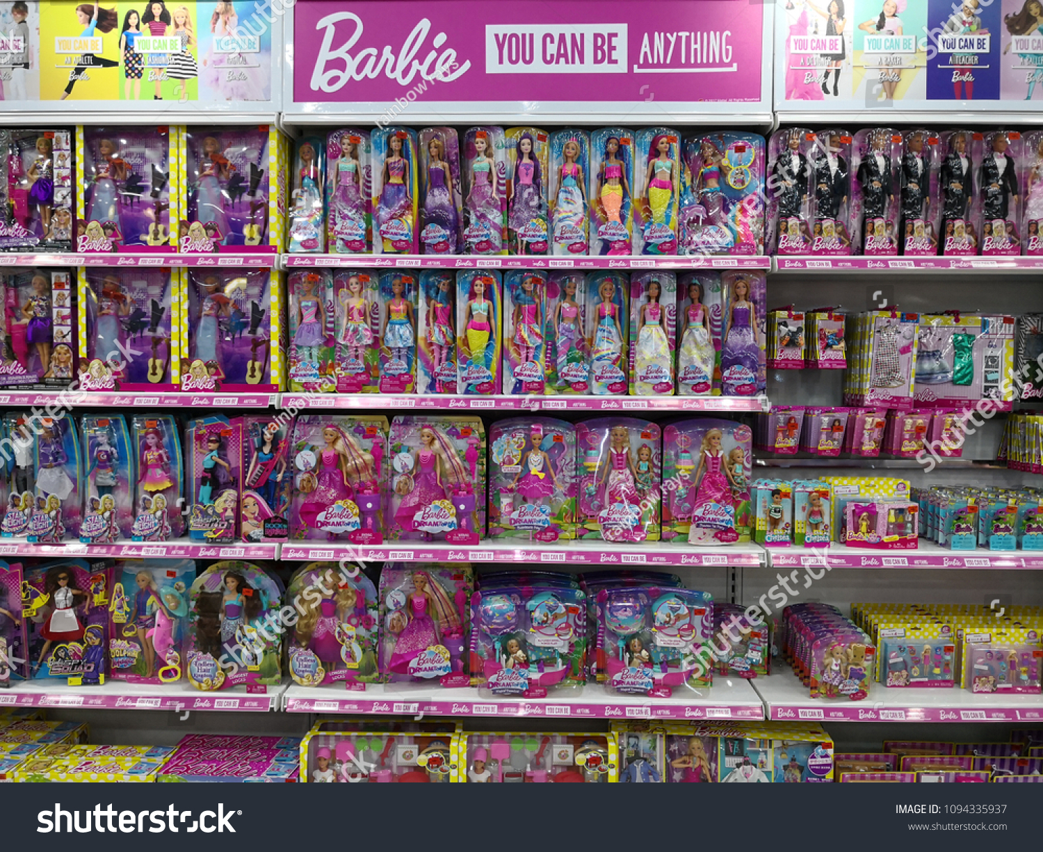 barbie doll shelves