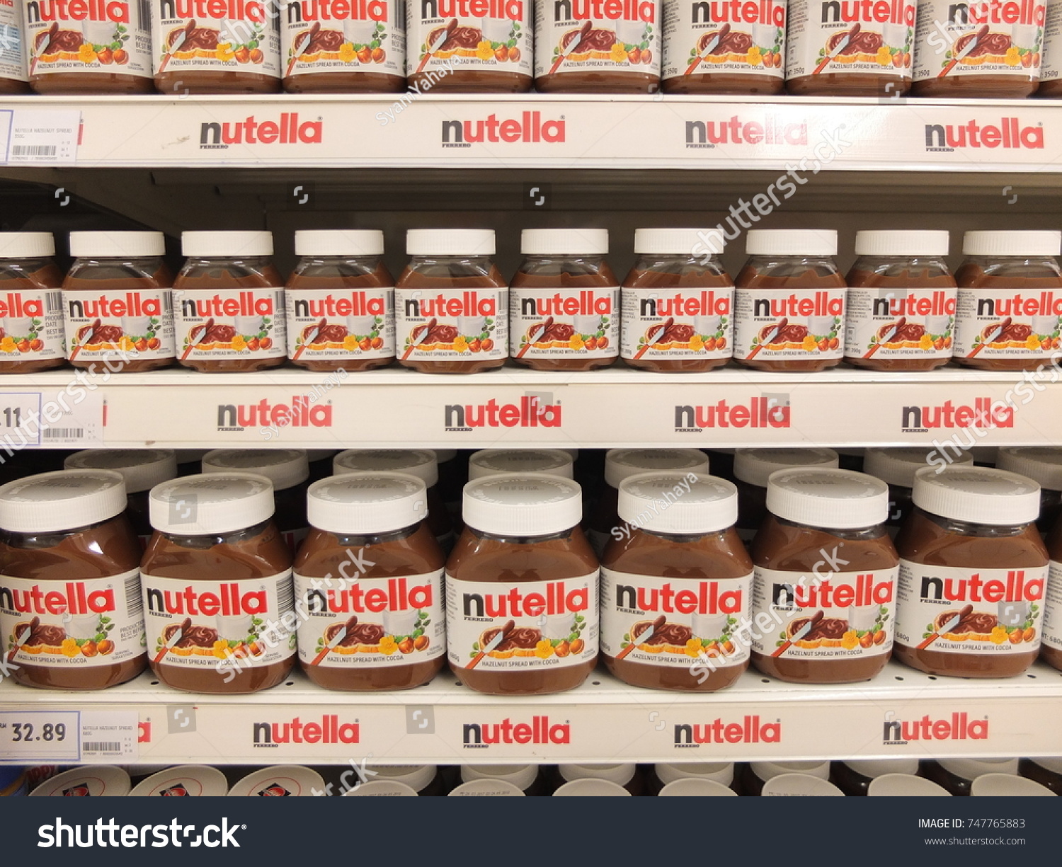 Selangor Malaysia Nov 01 17 Nutella Stock Photo Edit Now