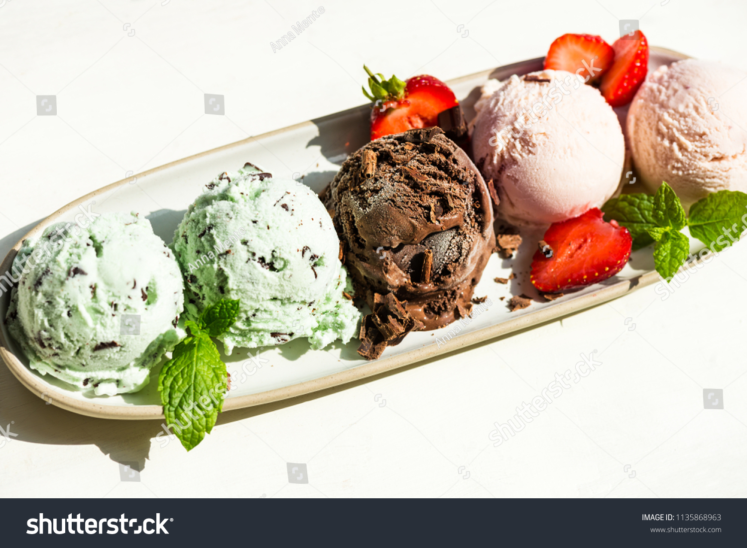oval ice cream scoop