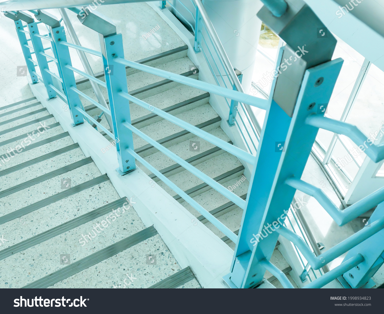 Selective Focus Joint Stair Railing Stock Photo 1998934823 | Shutterstock