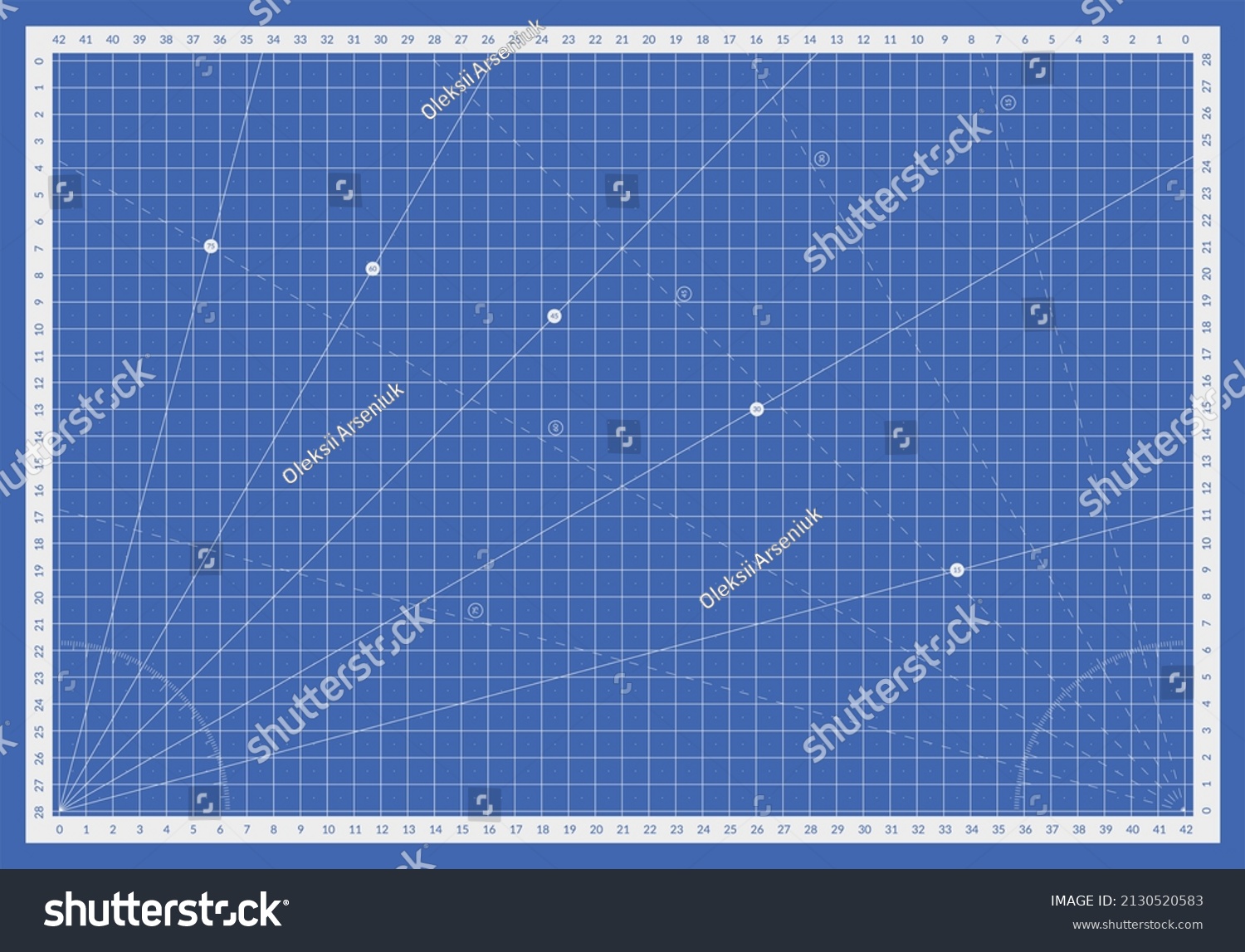 Self Healing Cutting Mat Cut Board Stock Illustration 2130520583 ...