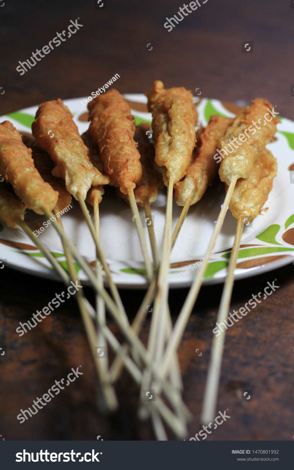 Sempol Ayam Typical Indonesian Street Food Stock Photo Edit Now 1470801992