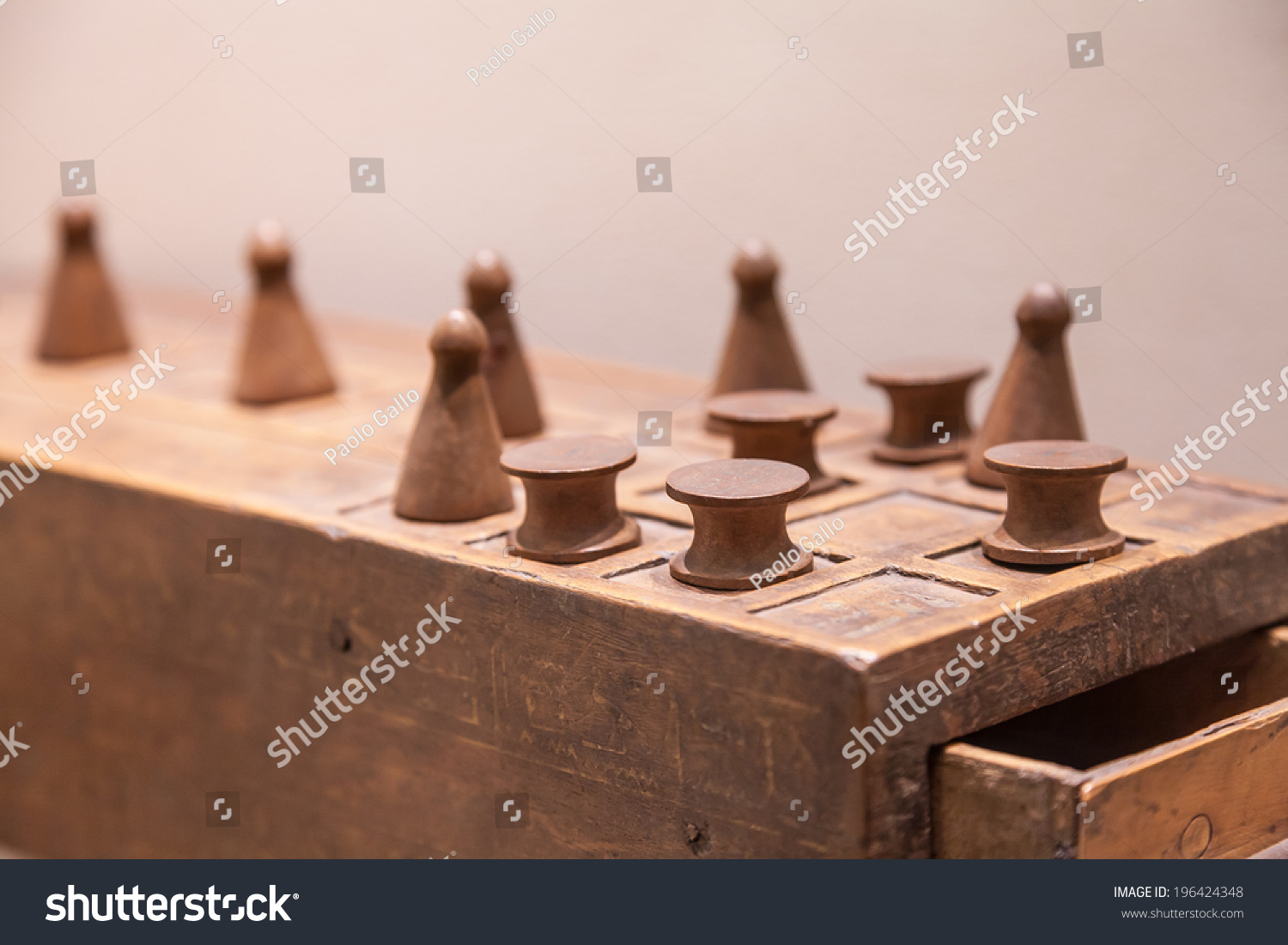 Senet One Oldest Known Board Games Stock Photo 196424348 | Shutterstock