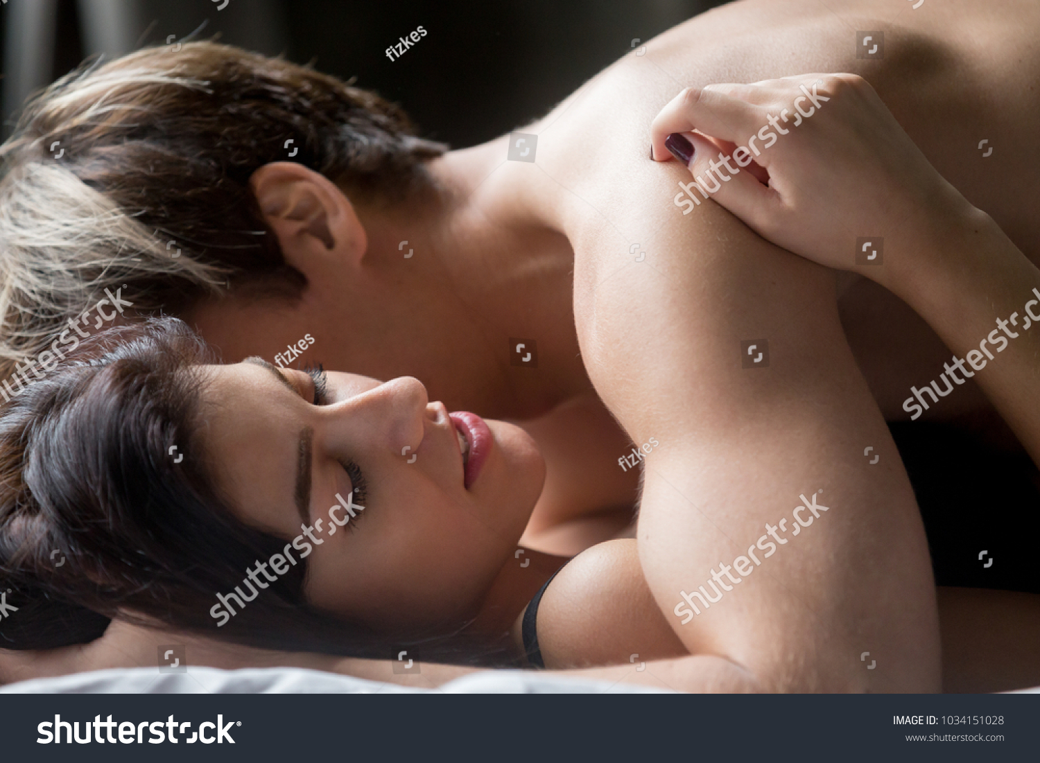 Sensual Couple Having Sex Making Love Stock Photo Edit Now