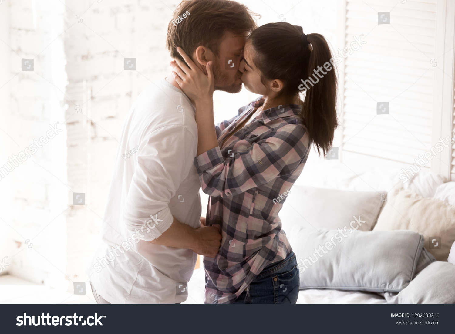 boyfriend and girlfriend romantic sex