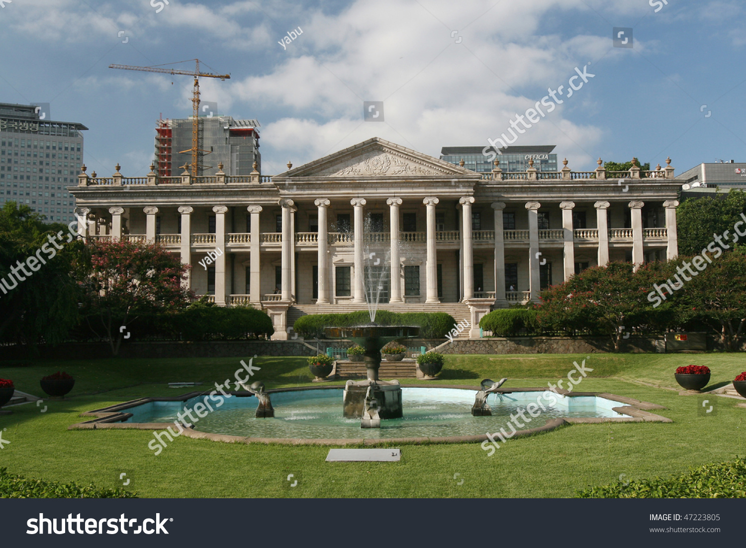 Seokjojeon Hall, Means The Ston House. Deoksugung Seoul,Korea Stock ...