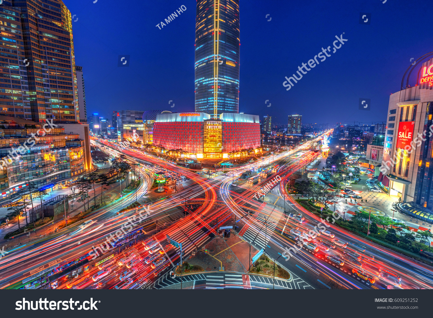 Seoul South Korea March 26 Lotte Stock Photo 609251252 ...