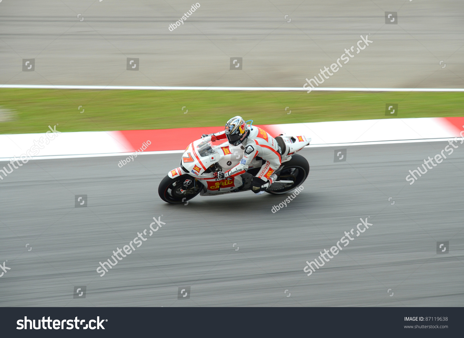 SEPANG MALAYSIA OCTOBER 21 Moto GP Hiroshi Stock Photo Royalty Free