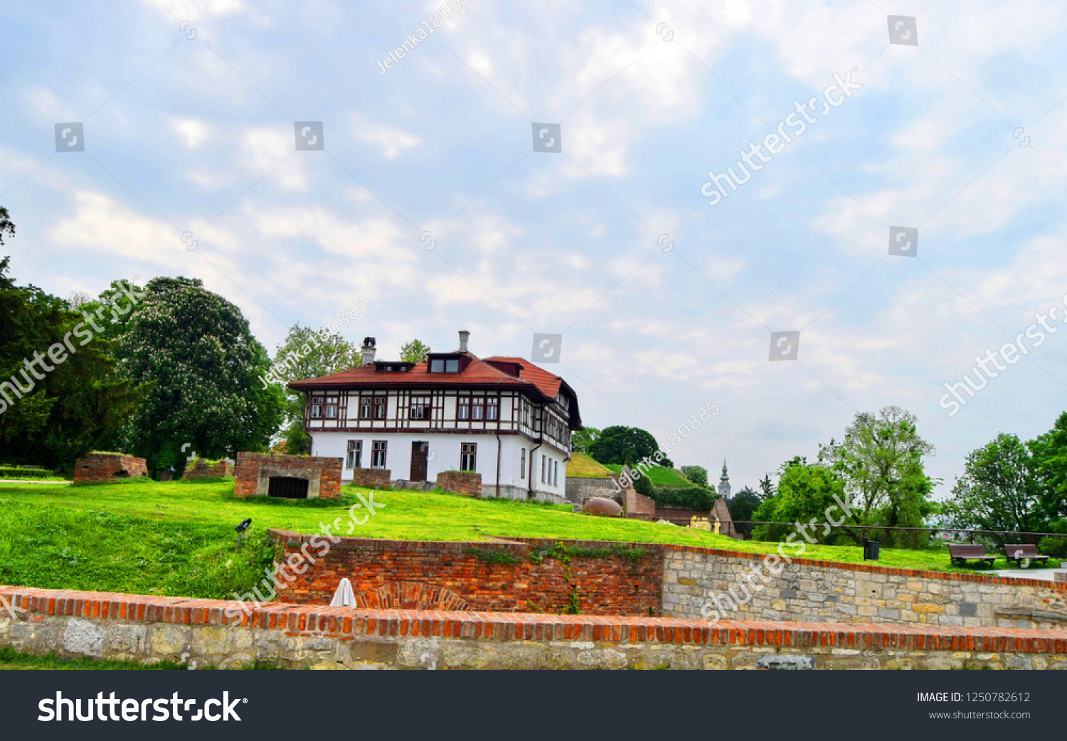 Serbia Belgrade Kalemegdan Stock Photo Edit Now 1250782612 - 