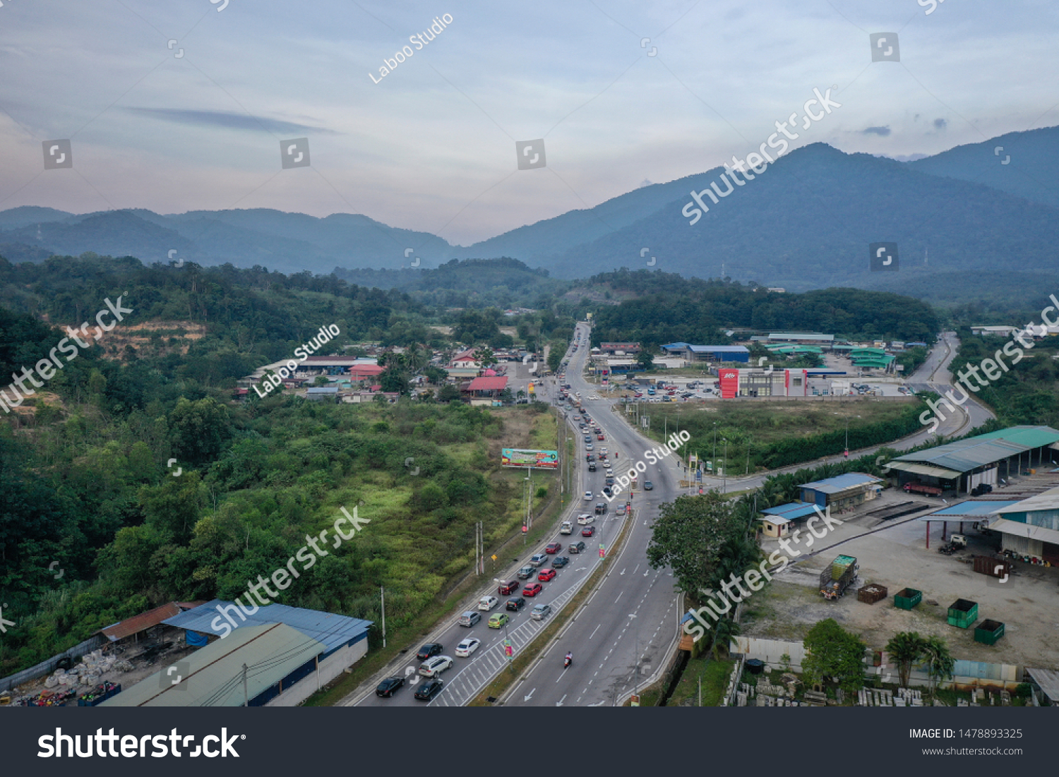 Seremban Malaysia 1582019 Traffic Jam Bumper Stock Photo Edit Now 1478893325