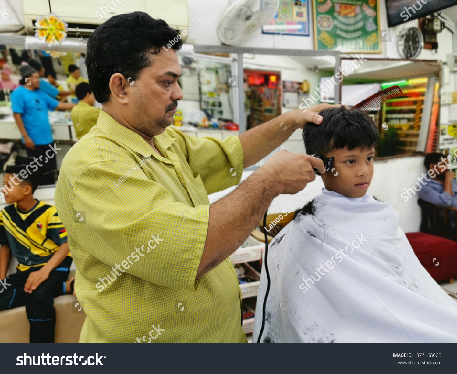 Seremban Malaysia 2242019 Young Malay Boy Stock Photo Edit Now 1377168665