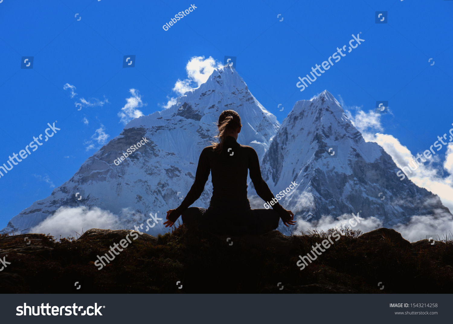 Himalayas meditation Images, Stock Photos & Vectors Shutterstock