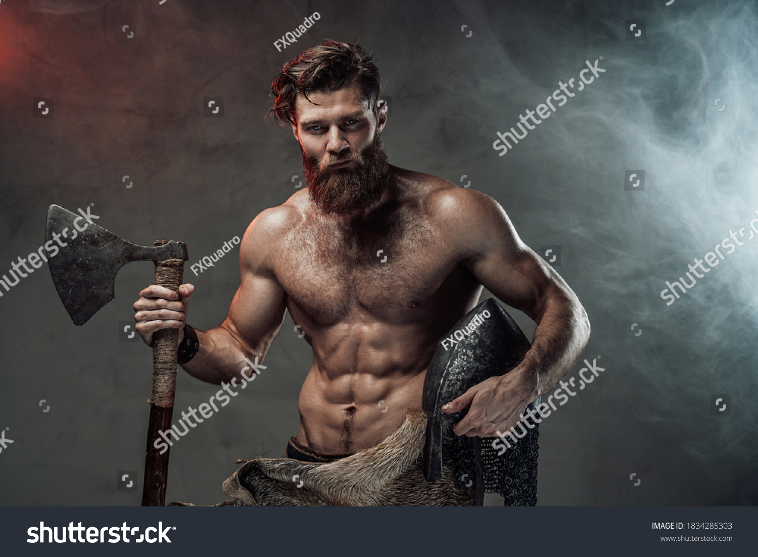 Viking naked torso Images, Stock Photos & Vectors | Shutterstock