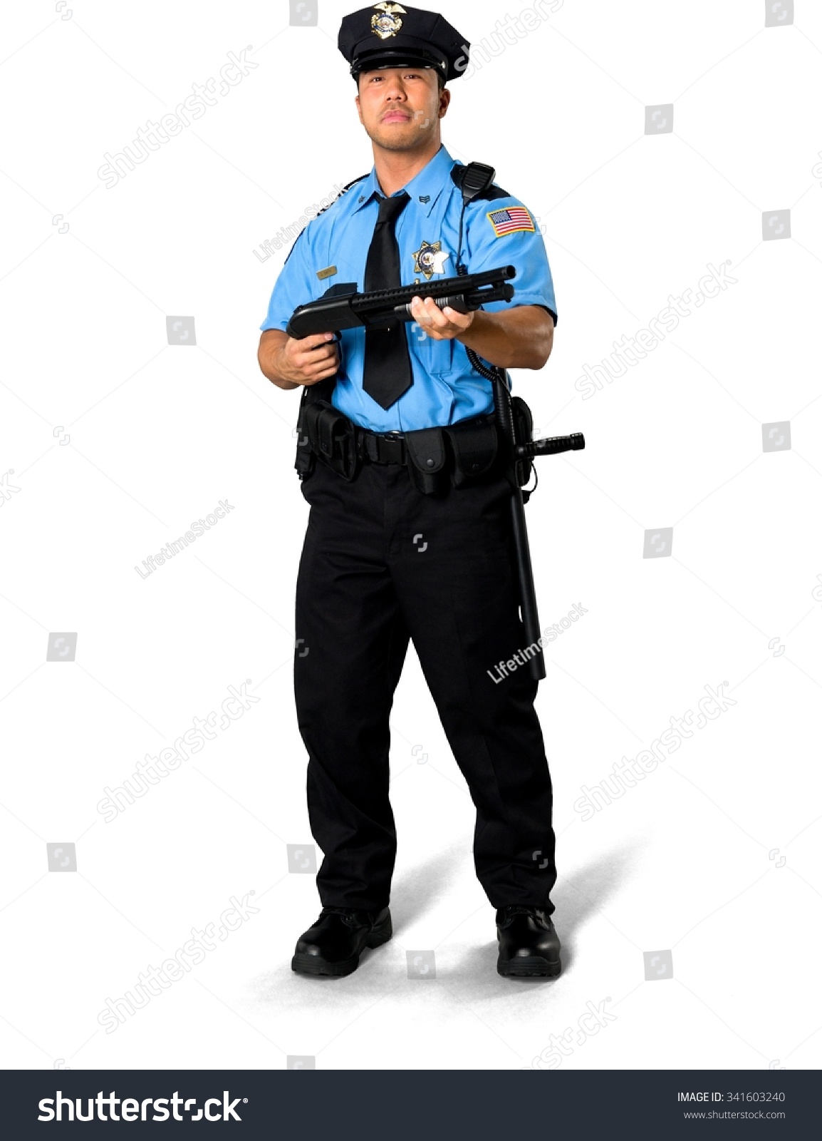 Serious Asian Man Short Black Hair Stock Photo 341603240 - Shutterstock