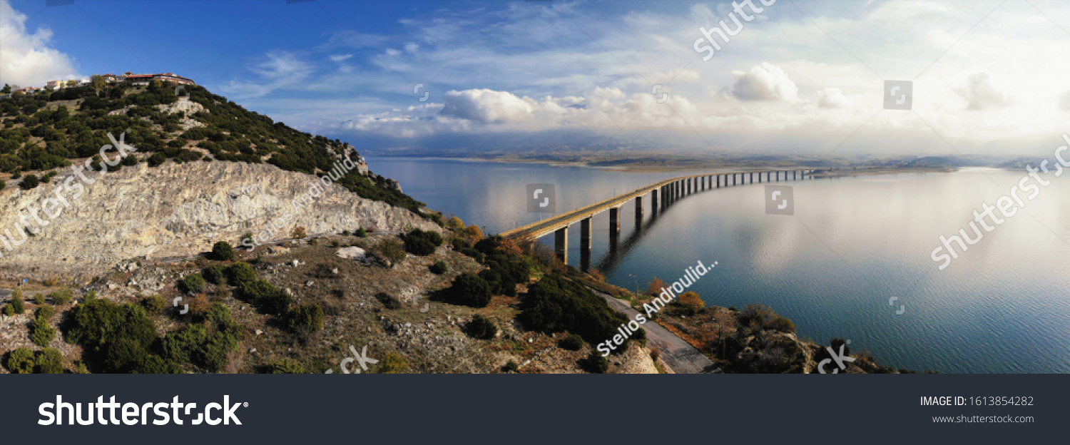 Servia Neraida Bridge Kozani Lake Stock Photo Edit Now 1613854282