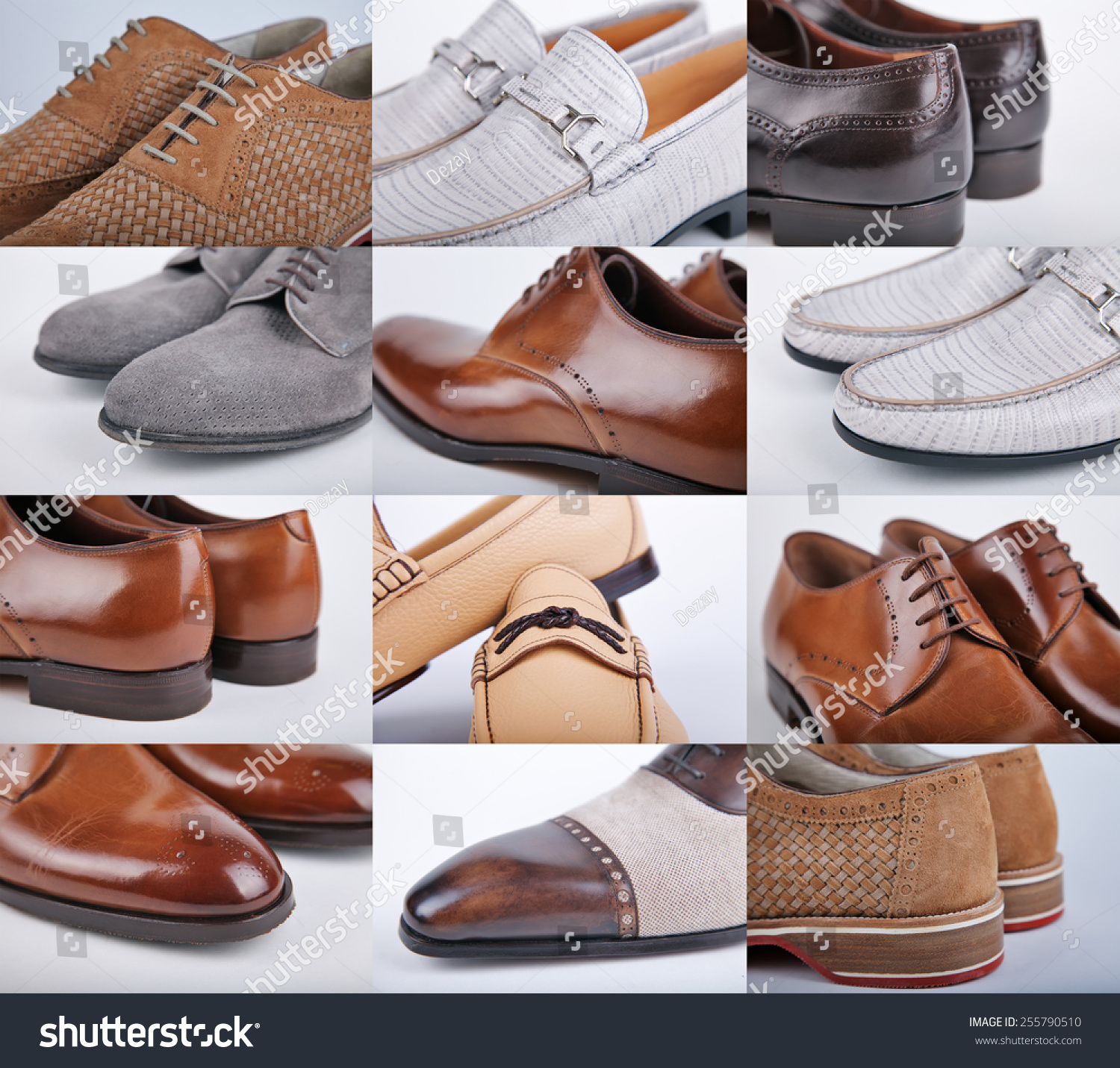 different kinds of mens shoes