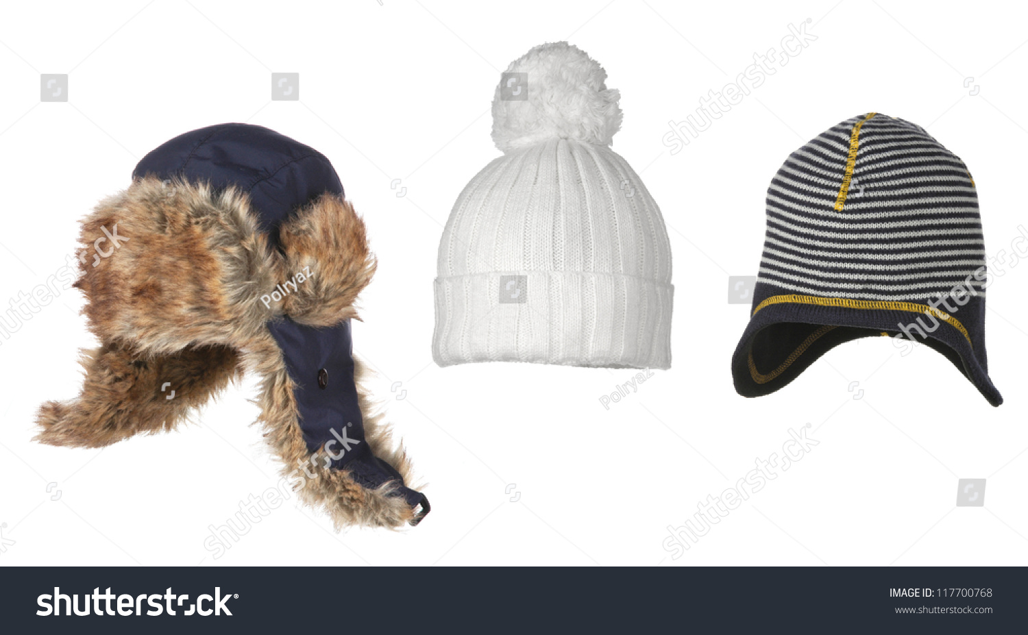 different kinds of winter hats