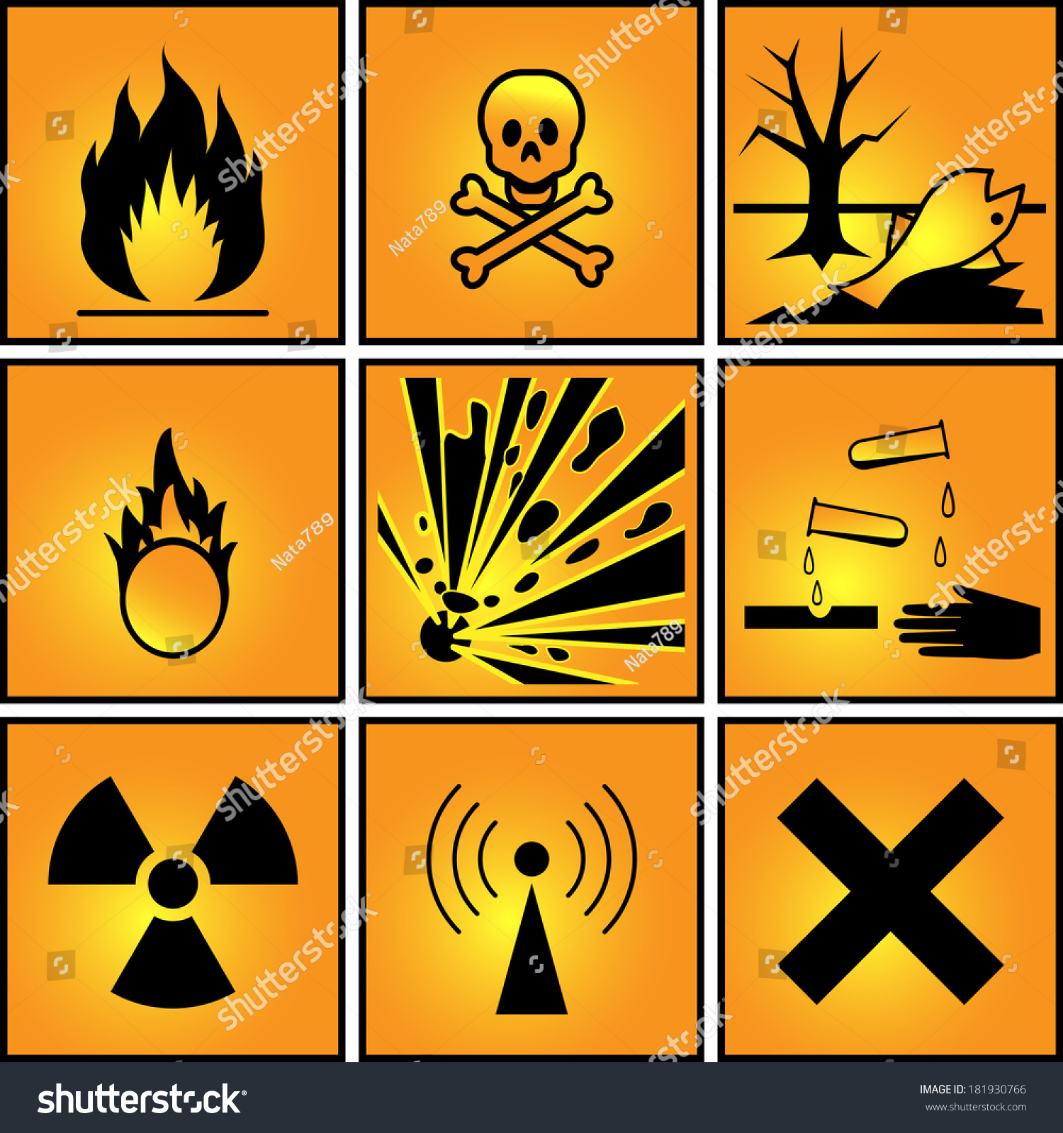 set-warning-signsraster-stock-illustration-181930766-shutterstock