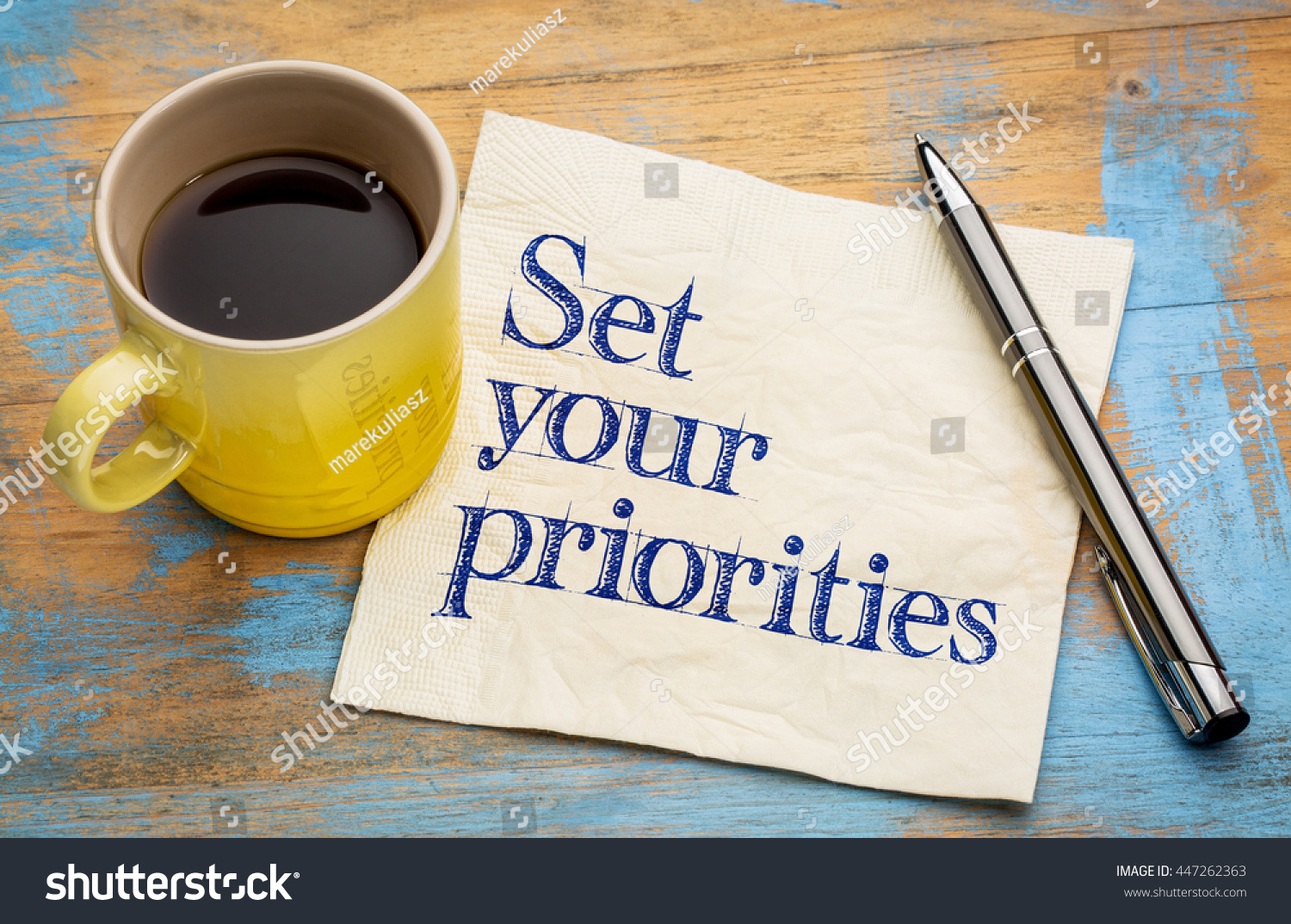 427 Set Your Priorities Images, Stock Photos & Vectors 