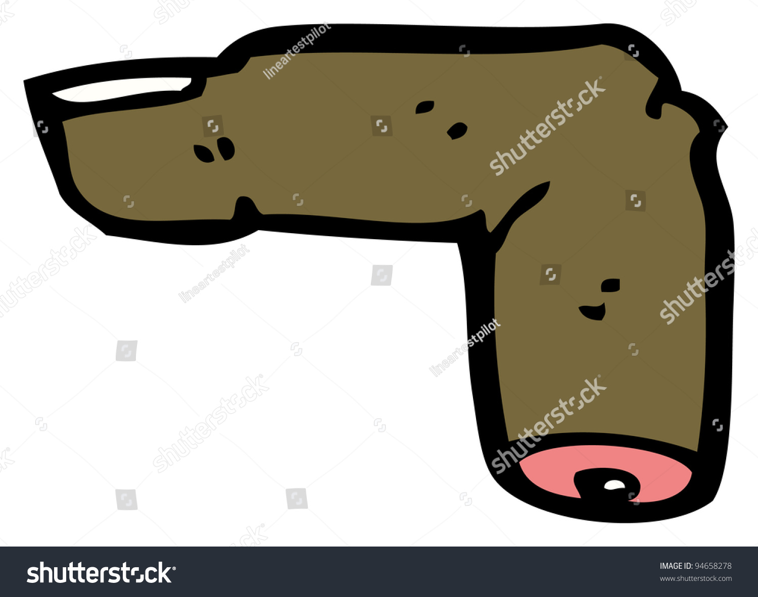 Severed Finger Cartoon Stock Photo 94658278 : Shutterstock