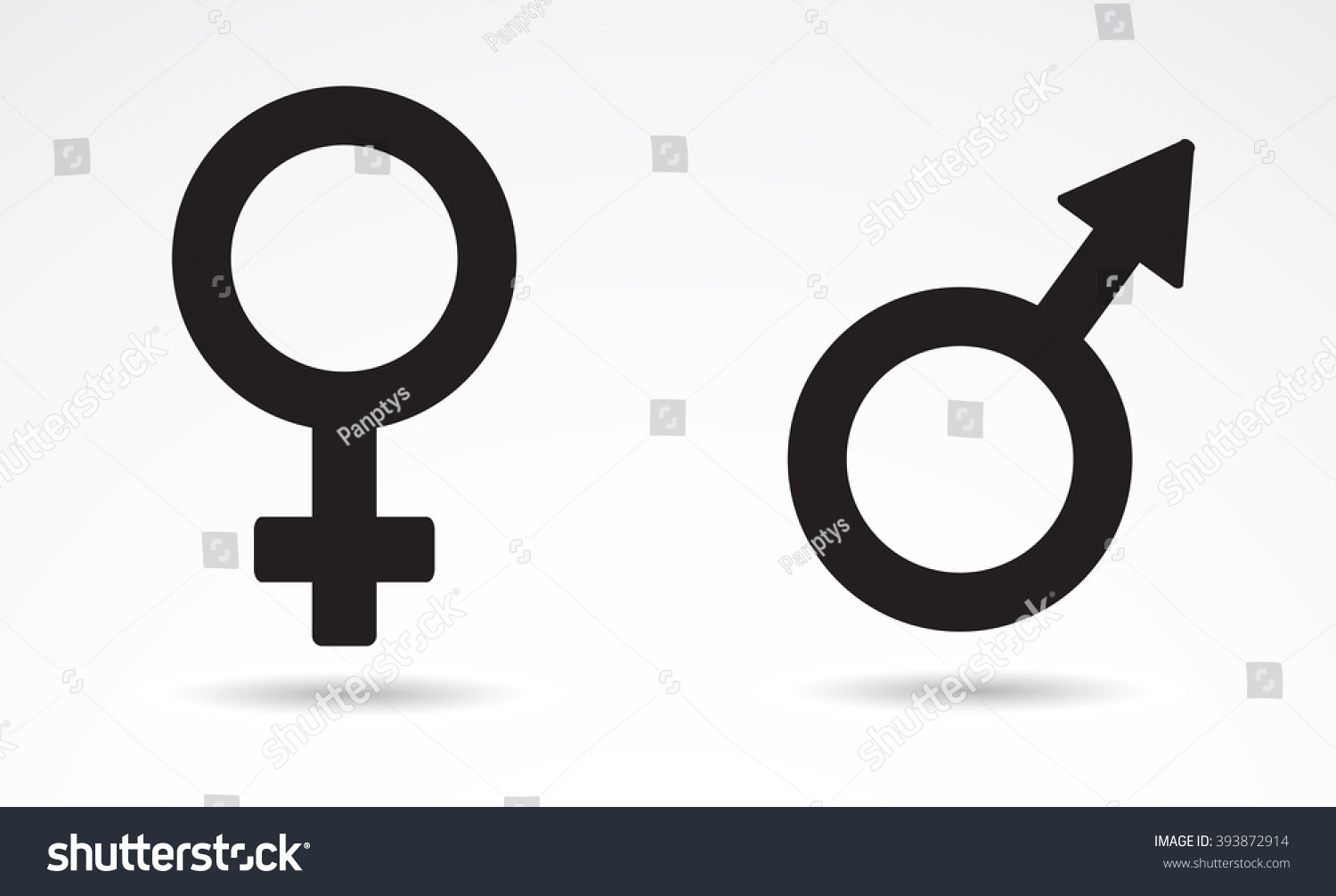 Sex Male Female Symbol Icon Stock Illustration 393872914 Shutterstock