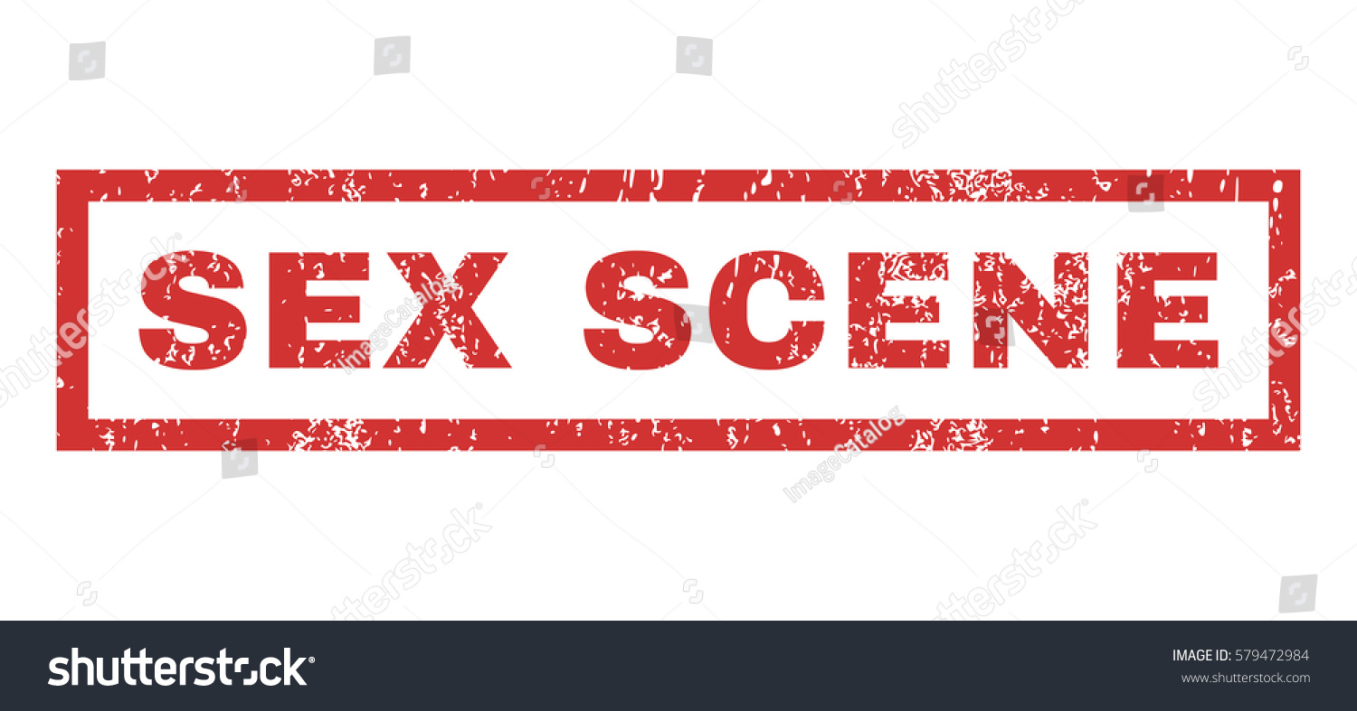 Sex Scene Text Rubber Seal Stamp Stock Illustration 579472984