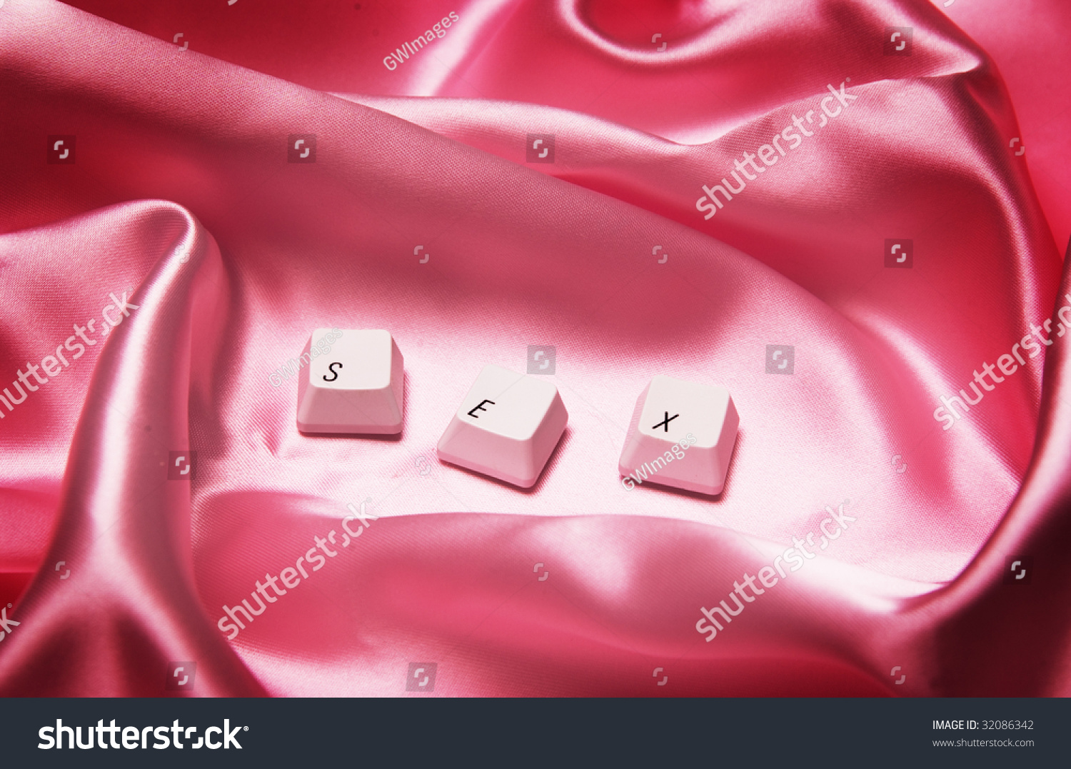 Sex Spelled Using Keyboard Keys Foto Stock Editar Agora 32086342 9133