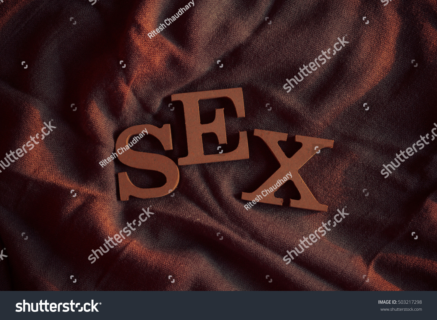 Sex Wooden Alphabets Words 스톡 사진 503217298 Shutterstock