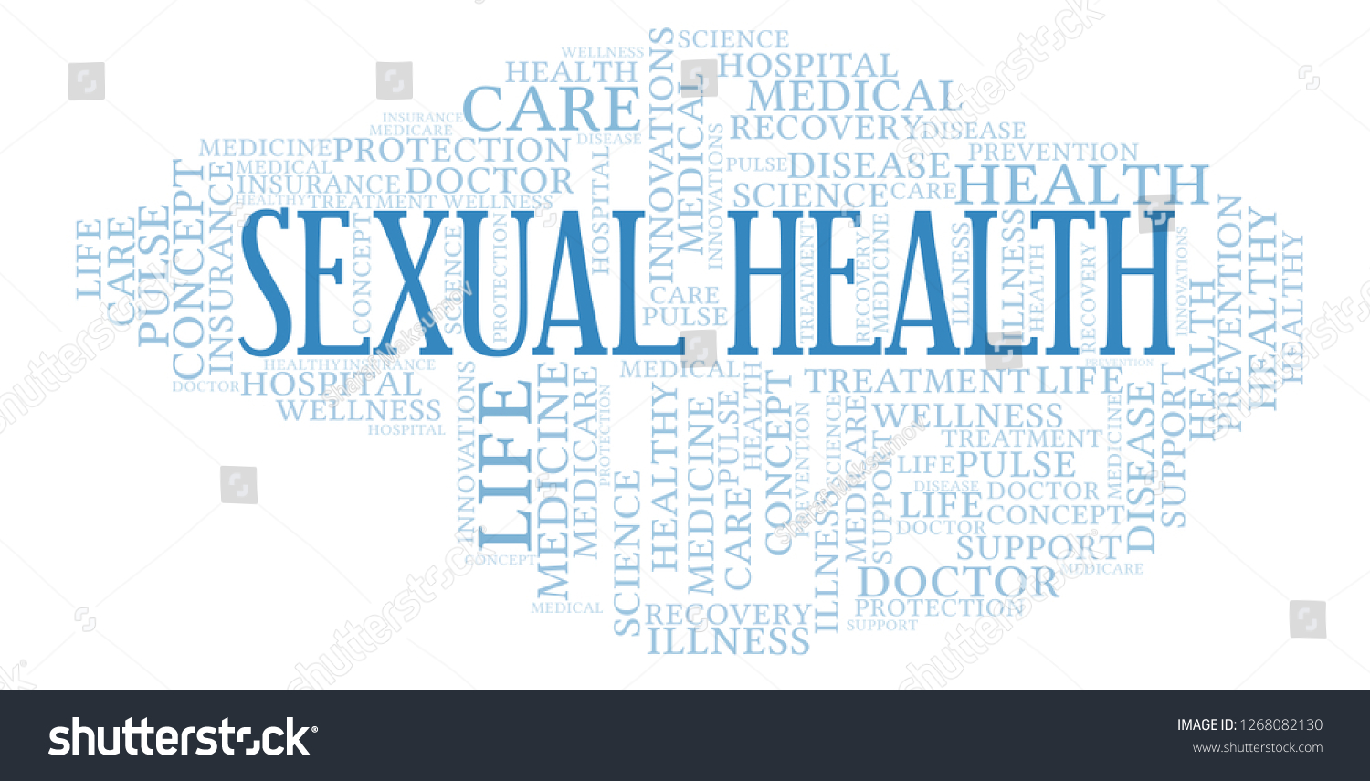 Sexual Health Word Cloud Stock Illustration 1268082130 Shutterstock 1311
