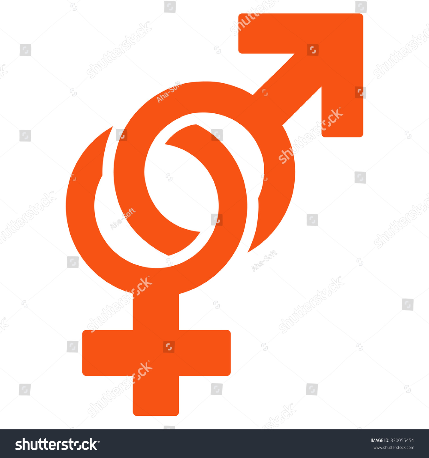 Sexual Symbols Illustration Icon Style Flat 库存插图 330055454 Shutterstock