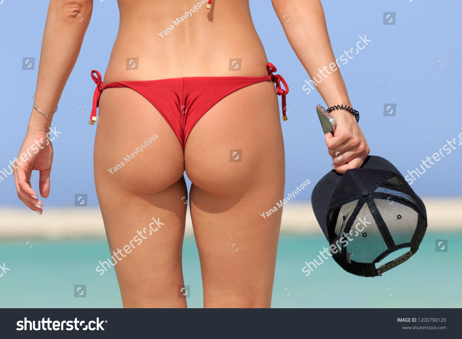 Bikini model butt Sexy Attractive Young Female Model Butt Stock Photo Edit Now 1200790120