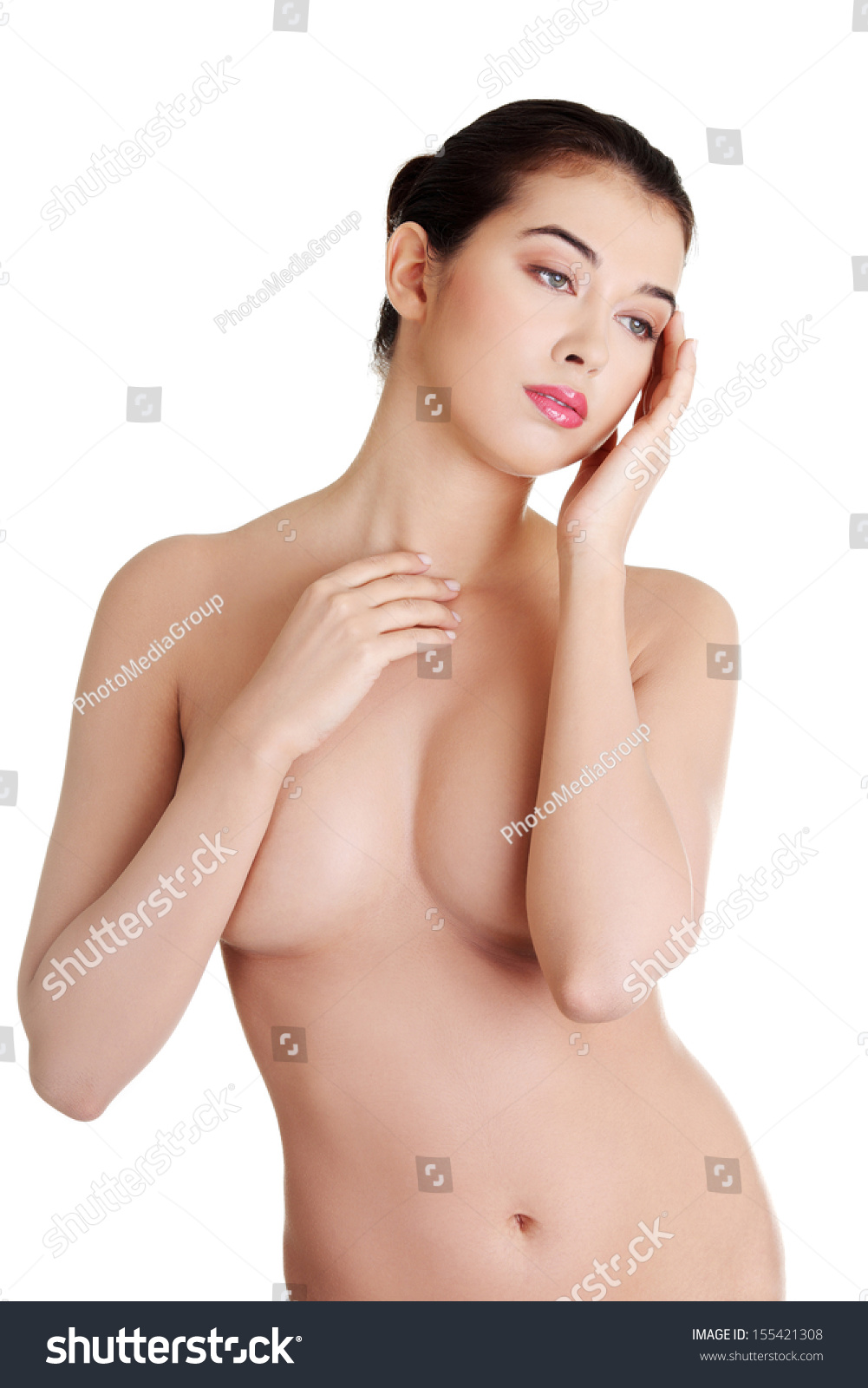 Busty muscular topless aside! Busty muscular topless are