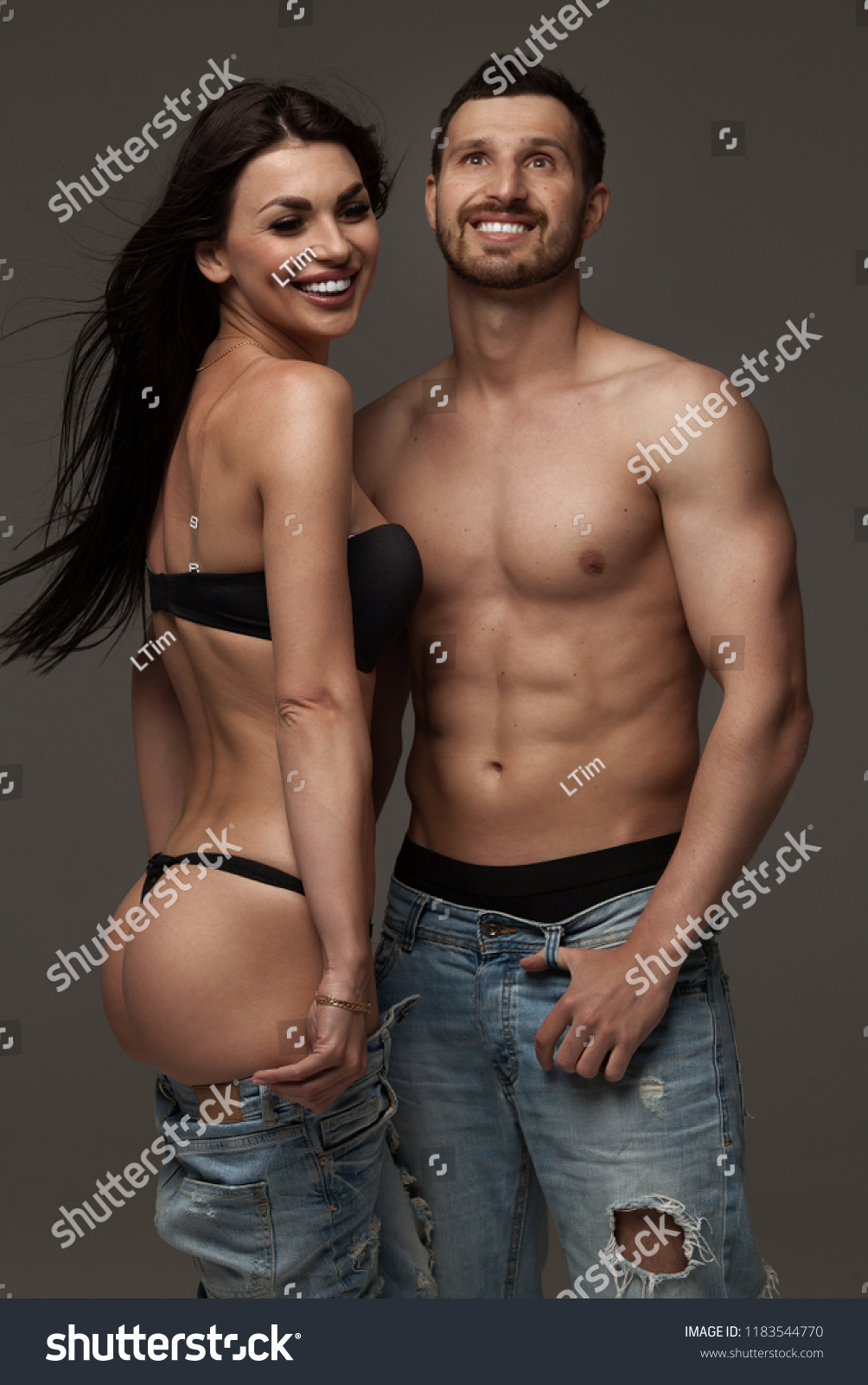 Couple perfect body erotic