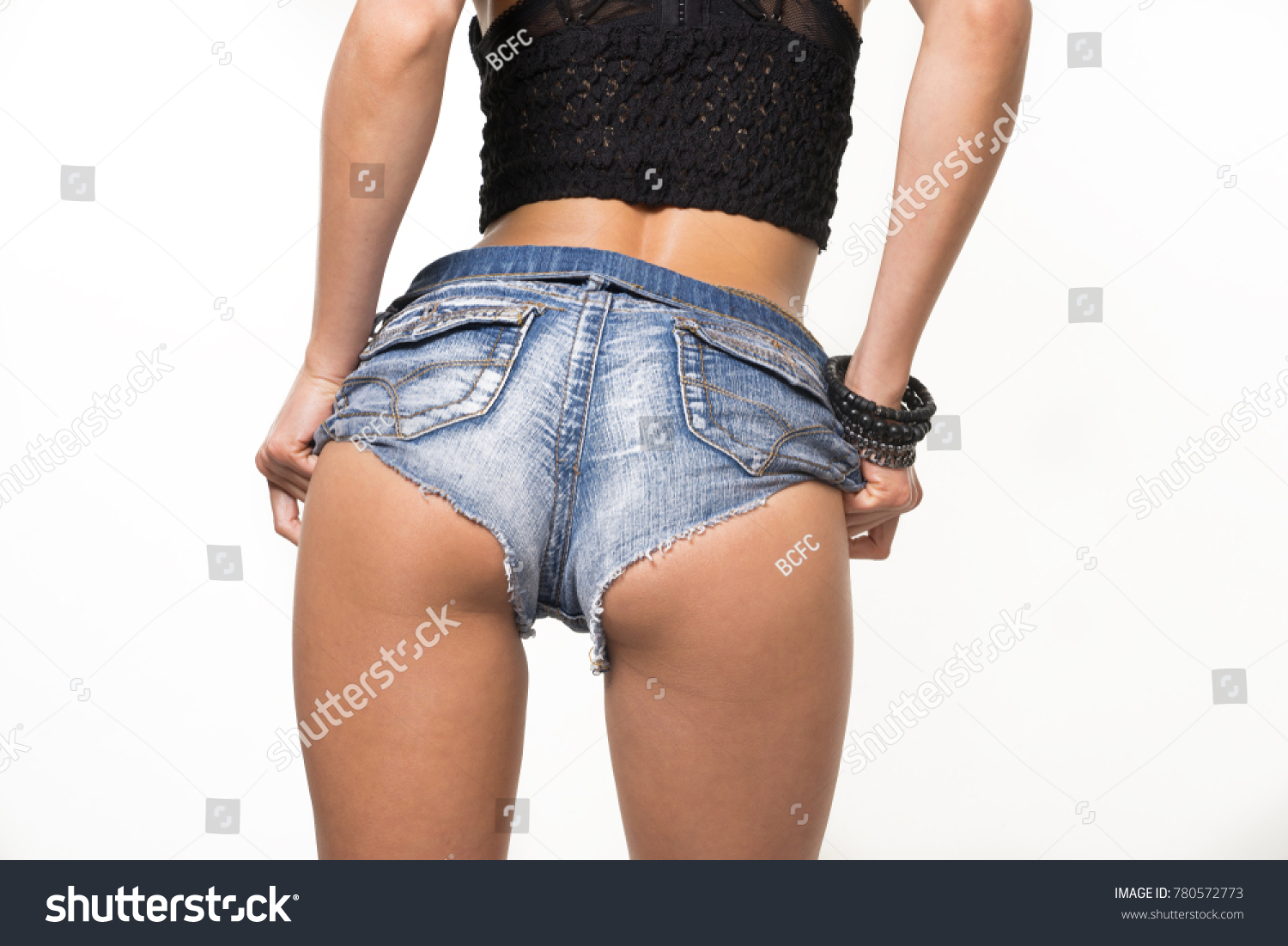 sexy denim short shorts