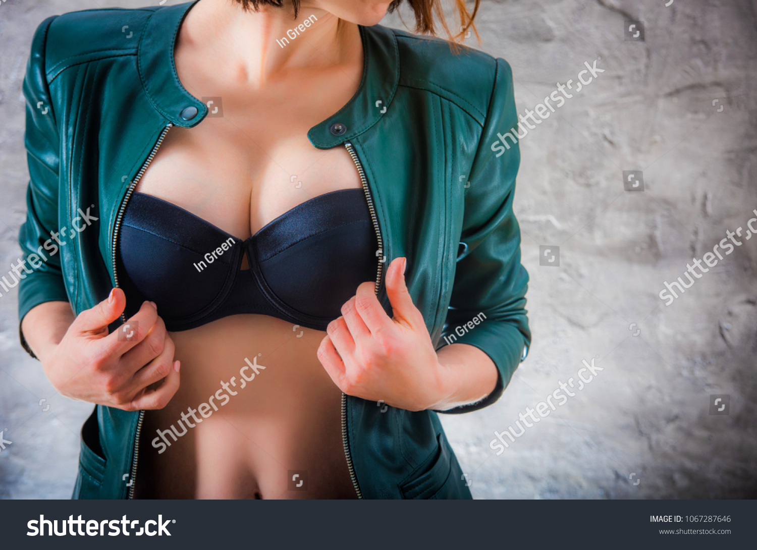 Sexy Female Breast Attractive Womans Body Stock Photo Edit Now 1067287646