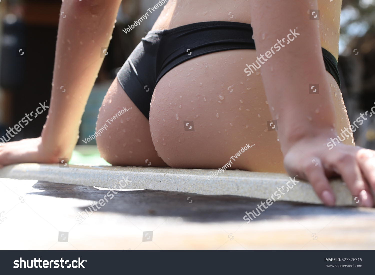Hot Sexy Wet Bikini Ass