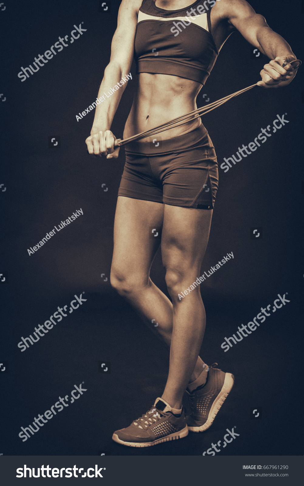 Sexy Fitness Woman Stock Photo Shutterstock