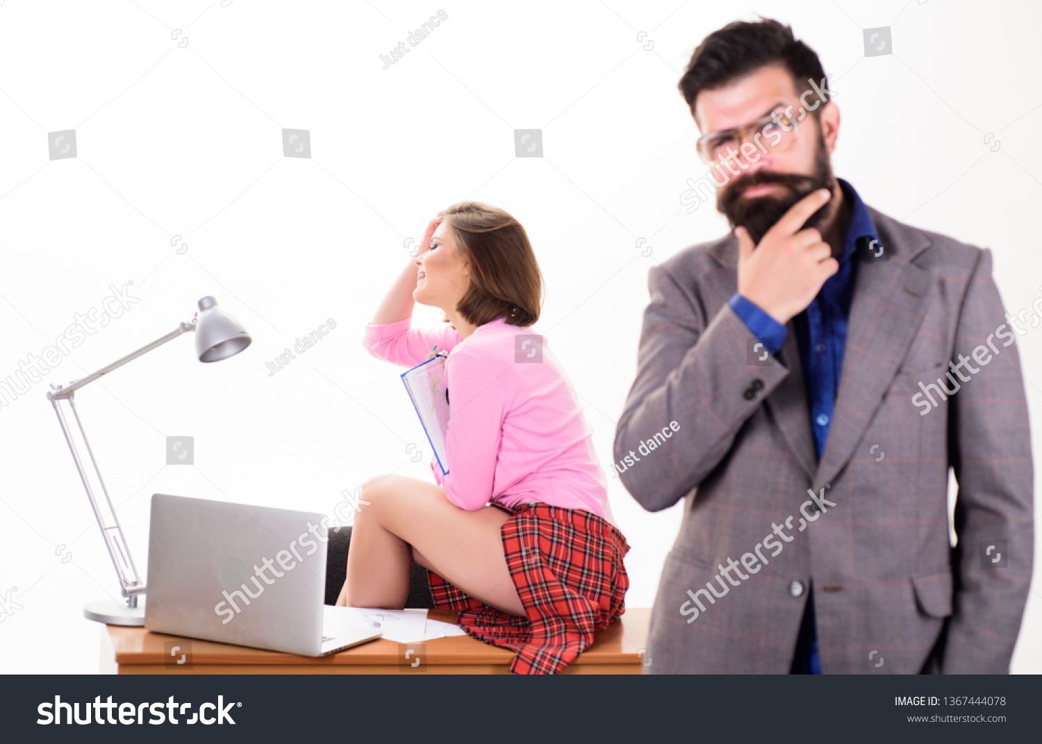 Sexy Lady Office Worker Sexy Personal Foto De Stock 1367444078 Shutterstock