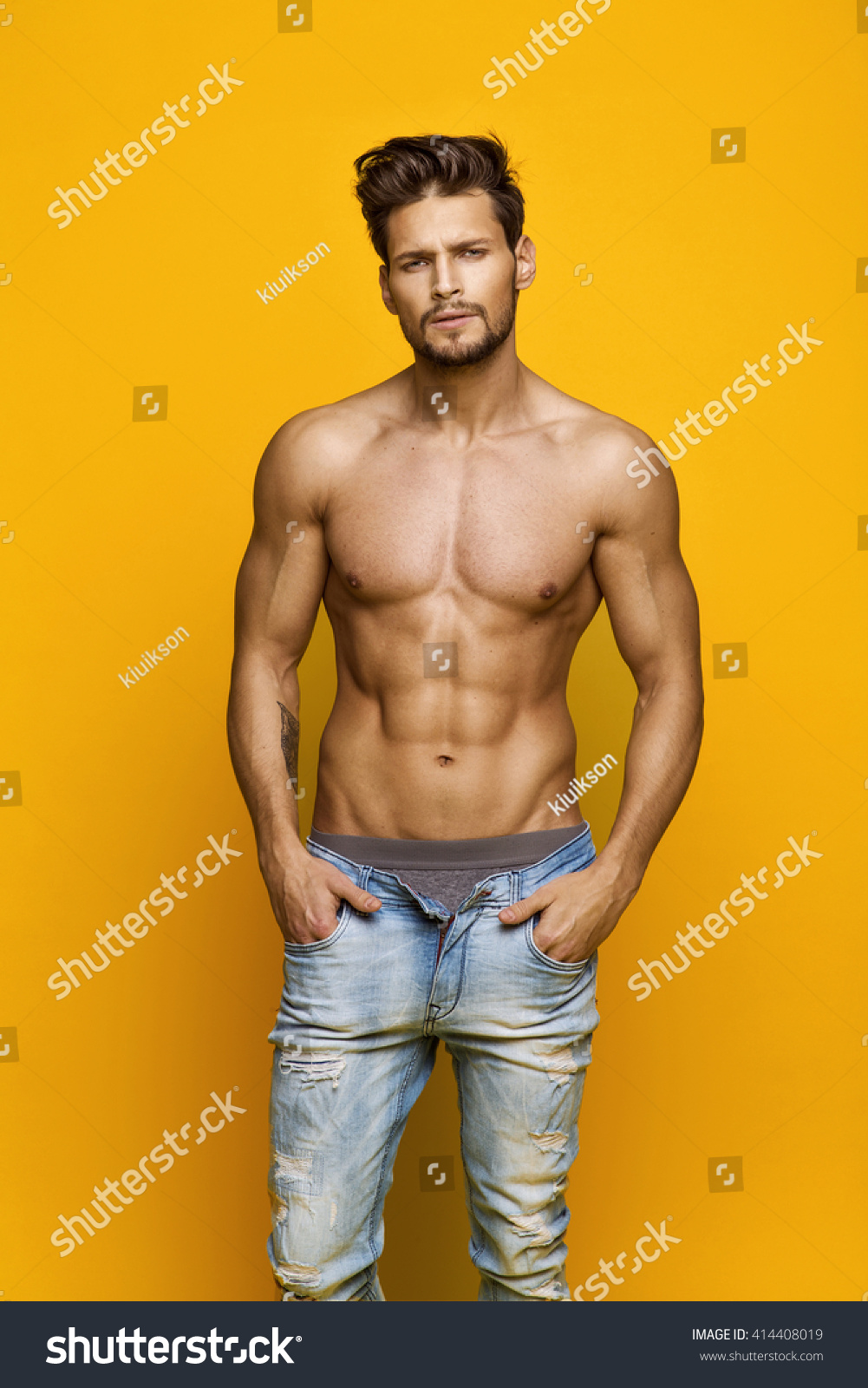 sexy male figure