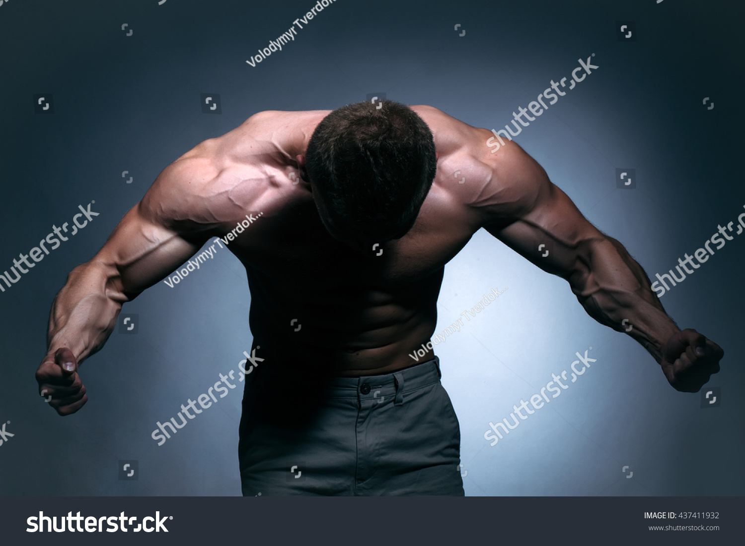 Photo De Stock Sexy Muscular Male Body Athlete Bodybuilder Shutterstock