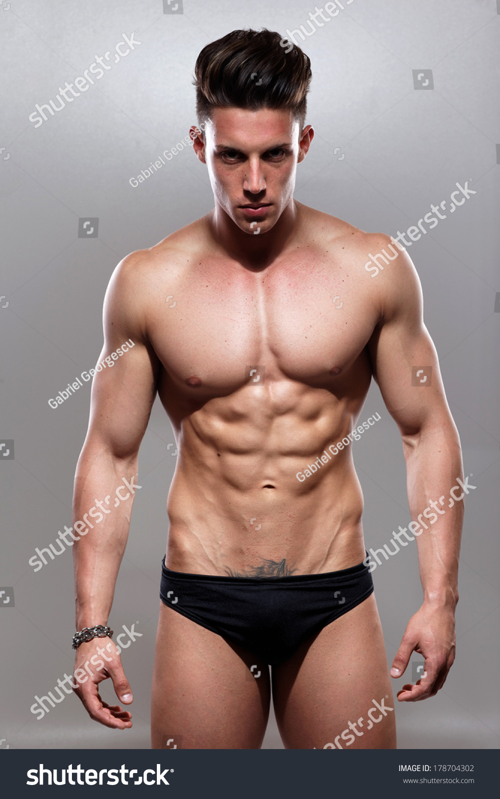 Sexy Shirtless Muscle Boy