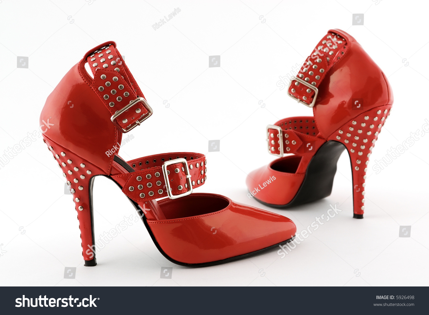 sexy red stilettos